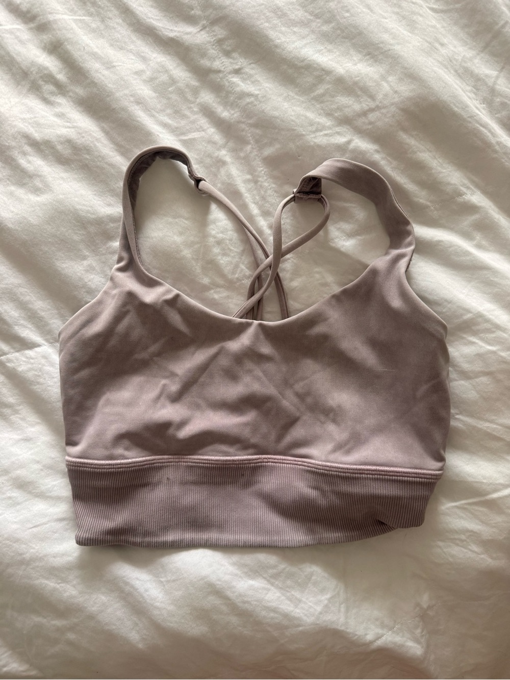 lululemon athletica Dusty Mauve Cross-Back Sports Bralette